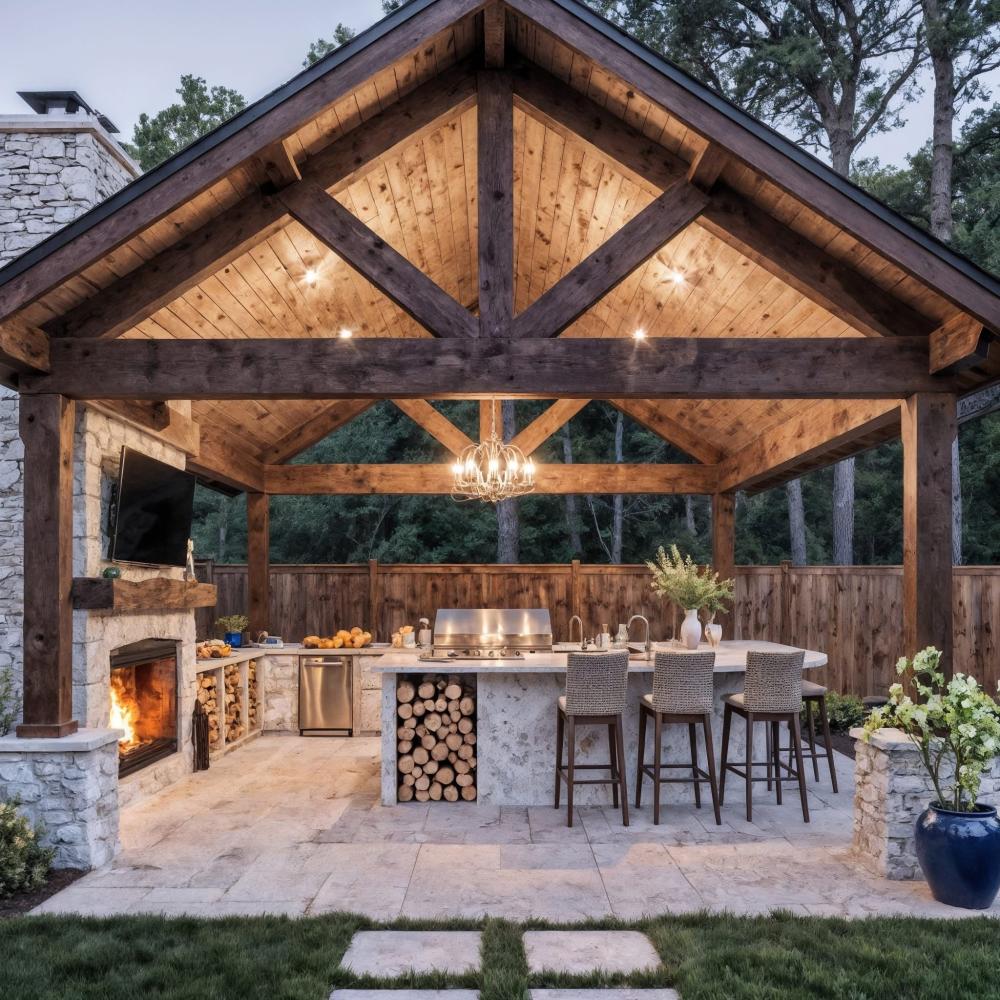 Wooden pergola 5