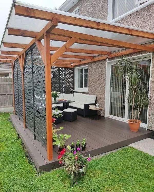 Wooden pergola 13