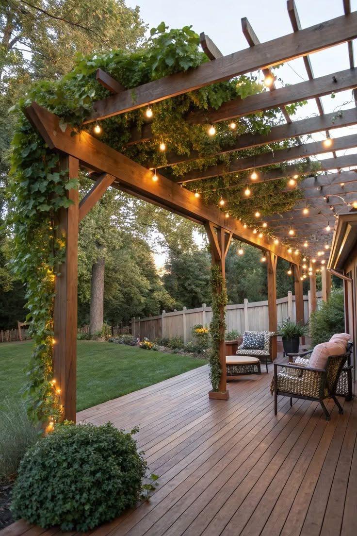 Wooden pergola 14
