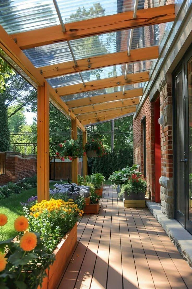 Wooden pergola 15