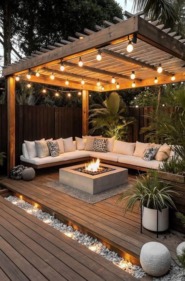 Wooden pergola 16