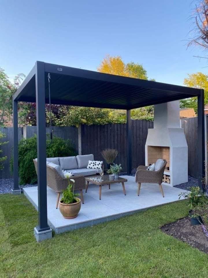 Aluminum pergola 1
