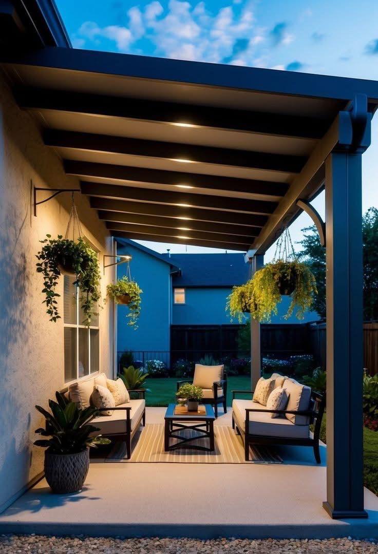 Aluminum pergola 3