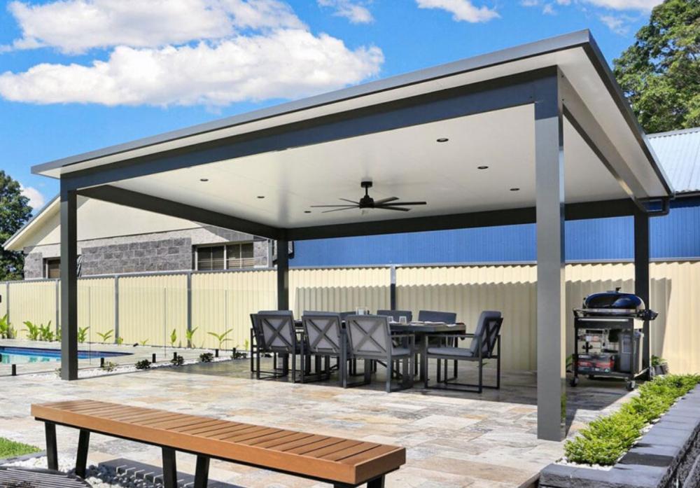 Aluminum pergola 9